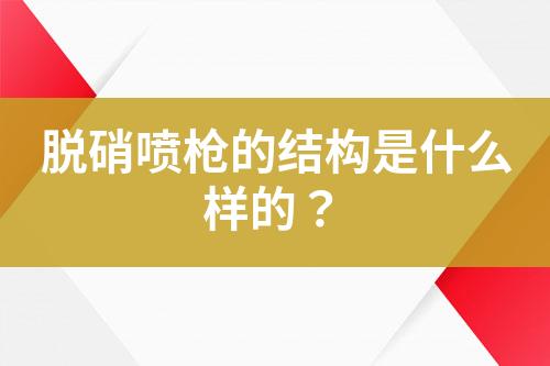 鍋爐脫硝噴槍原理是什么？